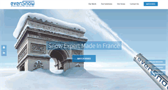 Desktop Screenshot of ever-snow.com